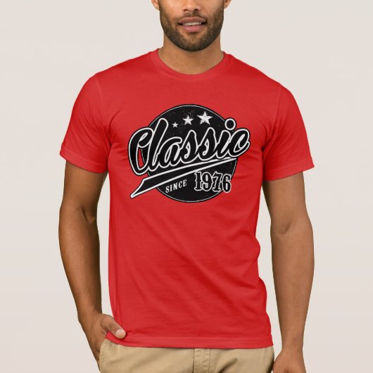 T-shirt Classique depuis 1976 (Devant)