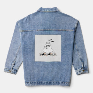 T-shirt classique design Halloween mignon fantôme