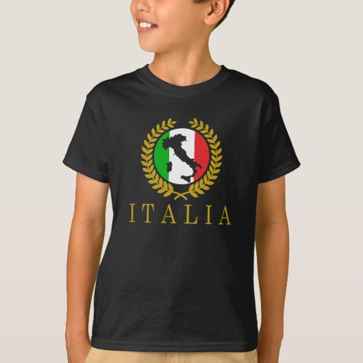 T-shirt Classique d'Italie (Devant)