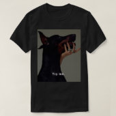 T-shirt Classique Doberman en colère (Design devant)