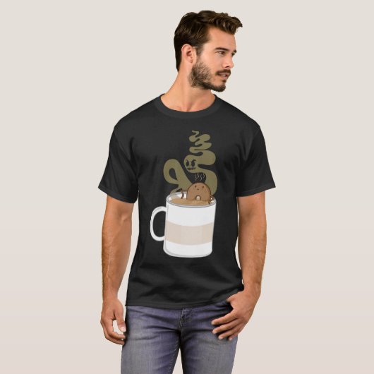 T-shirt classique Donut Dunkin (Devant entier)