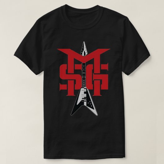 T-shirt classique du groupe Michael Schenker (Design devant)