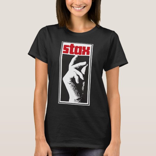 T-shirt Classique du label Stax (Devant)