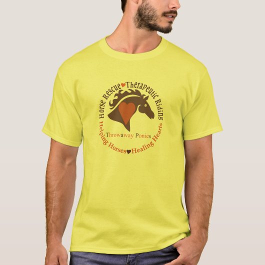 T-shirt classique du logo des hommes ! (Devant)