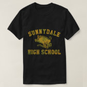 T-shirt classique du lycée de Sunnydale (Design devant)