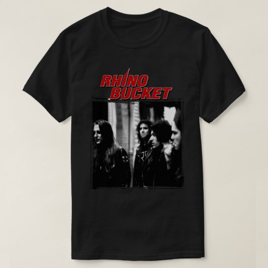 T-shirt classique du seau rhinocéros (Design devant)