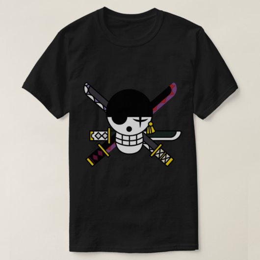 T-shirt classique d'un morceau de logo Zoro (Design devant)