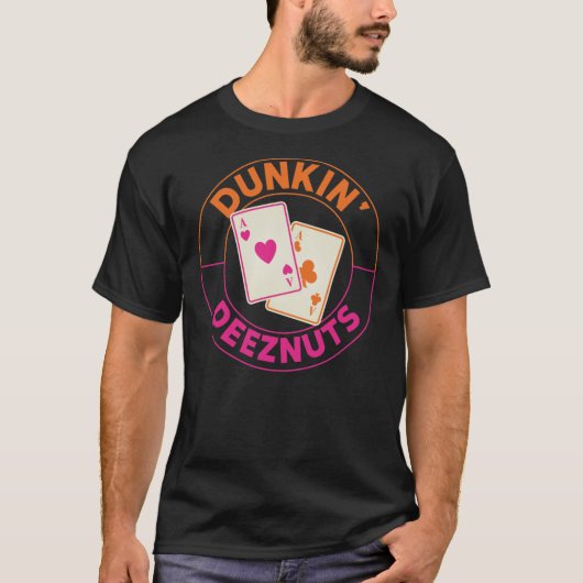 T-shirt classique Dunkin Deez-Nuts Poche Aces (Devant)