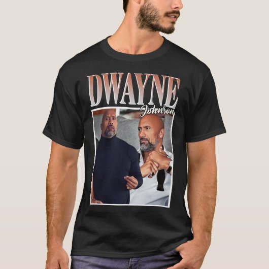 T-shirt classique Dwayne Johnson (Devant)