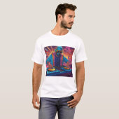 T-shirt classique en couverture rigide - Embrasser (Devant entier)