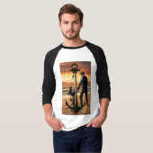 T-shirt classique en couverture rigide - Embrasser (Devant entier)