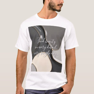 T-shirt classique en graphisme abstrait
