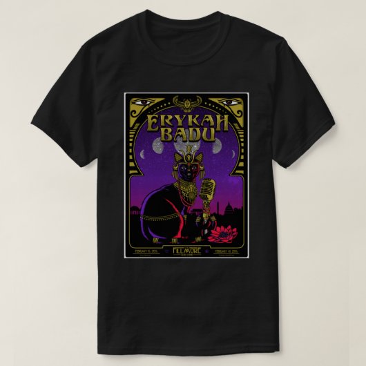 T-shirt classique Erykah Badu (Design devant)