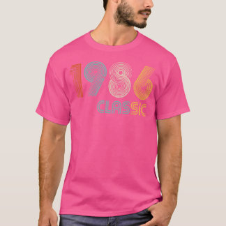 T-shirt Classique Fabriqué En 1986 Cadeau D'anniversaire