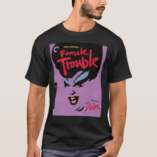 T-shirt classique féminin - Trouble (Devant)