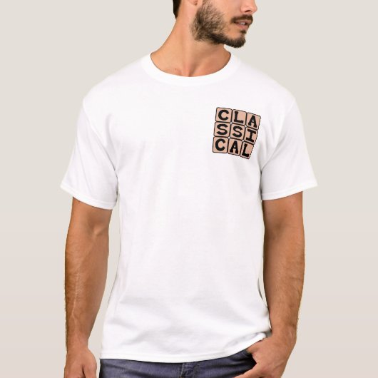 T-shirt Classique, Genre musical (Devant)
