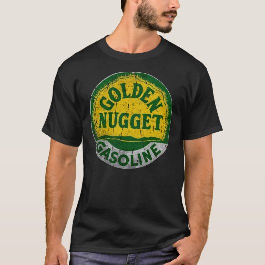 T-shirt classique Golden Nugget Oil (Devant)