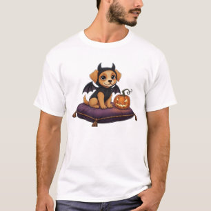 T-Shirt Classique Halloween Chiot