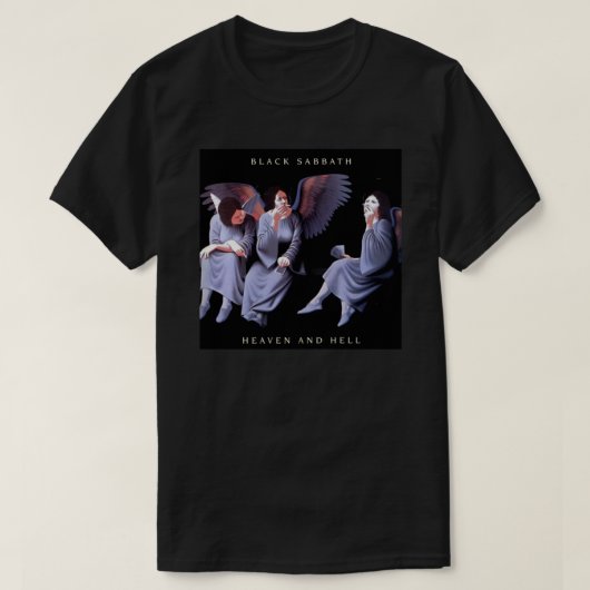 T-shirt classique HEAVEN AND HELL (Design devant)