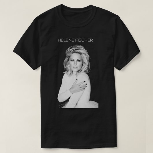 T-shirt classique Helene Fischer BW (Design devant)