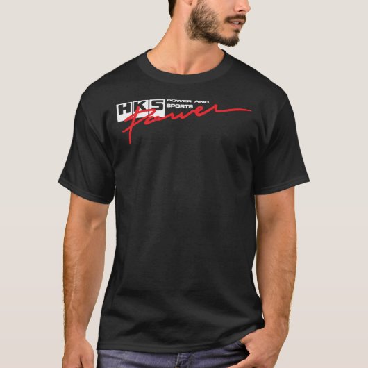T-shirt classique HKS POWER (Devant)