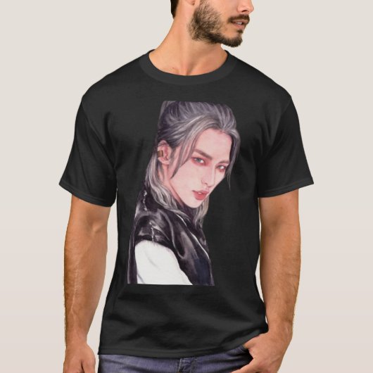 T-shirt classique Hwang Hyunjin (Devant)