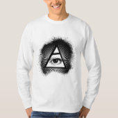 T-shirt classique illuminati Troisième oeil  (Devant)