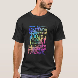 T-shirt Classique Je Suis Une Maman De Karaté Mère Japonai