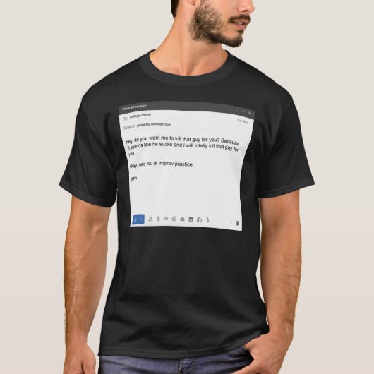 T-shirt classique John mulaney (Devant)