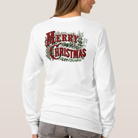 T-shirt classique "Joyeux Noël" (Dos)