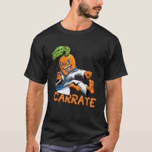 T-shirt Classique Karaté Carotte Drôle Carrate Courrier Ar