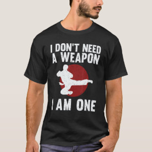 T-shirt Classique Karaté Drôle Pour Hommes Femmes Karaté C
