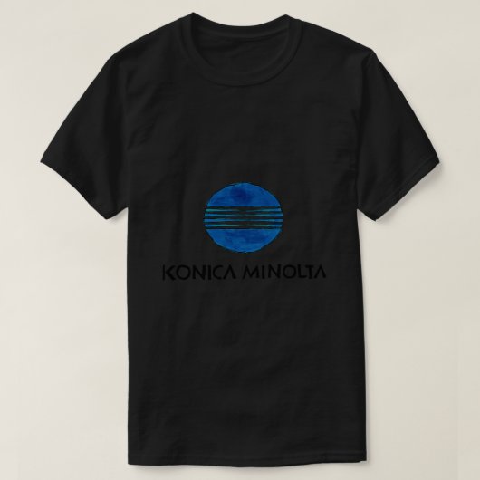 T-shirt classique Konica Minolta (logo Vintage) (Design devant)