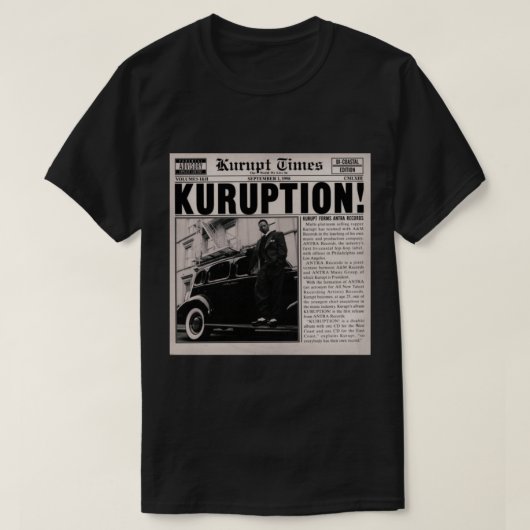 T-shirt classique Kurupt Times (Design devant)