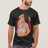 T-shirt classique Lana Banana Rhoades (Devant)