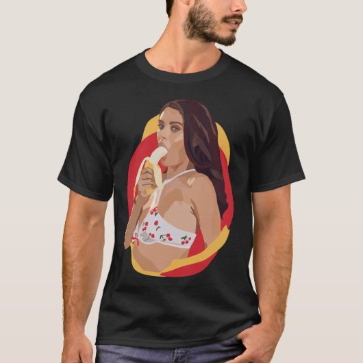 T-shirt classique Lana Banana Rhoades (Devant)