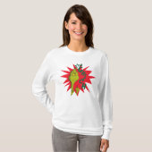 T-shirt Classique Le Grinch | Red Starburst (Devant entier)