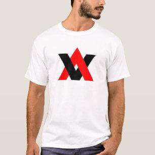 T-shirt Classique Lettre Minimale VA