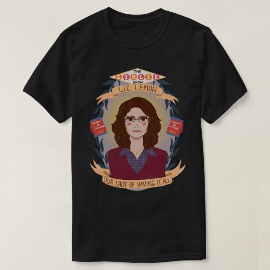 T-shirt classique Liz Lemon (Design devant)