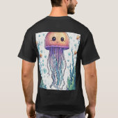 T-shirt classique marin Jerry Shrimp Flash Tattoo (Dos)