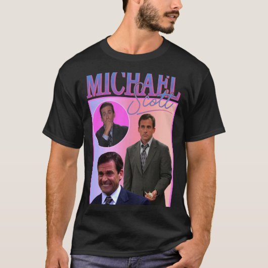 T-shirt classique Michael Scott (Devant)