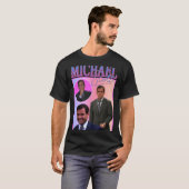 T-shirt classique Michael Scott (Devant entier)