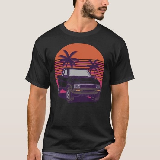 T-shirt classique Nissan D21 (Devant)
