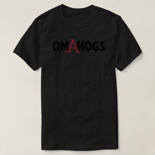 T-shirt classique Omahogs (Design devant)