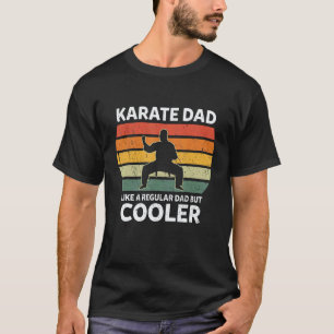 T-shirt Classique Papa Karaté Rétro pour Hommes Comme un P