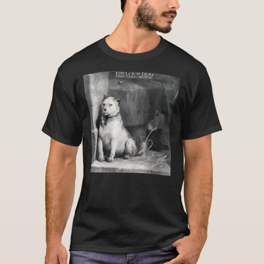 T-shirt classique Pavlov&x27 ; s Chien choyé Menia (Devant)