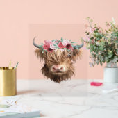 T-shirt classique peinture de vache highland (Mariage)