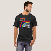 T-shirt classique Peugeot 205 T16 (Devant entier)