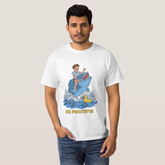 T-shirt classique positif (Devant entier)