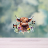 T-shirt classique pour bébé vache de la Highland L (Neutre)